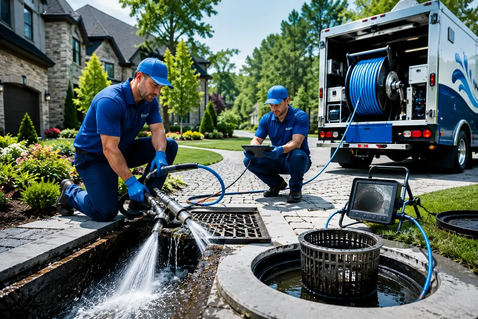 Local outdoor drain cleaning professionals in Goode, VA